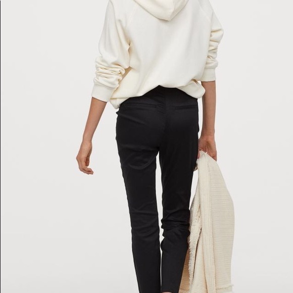 H&M Black Work pants Size 10 - Picture 3 of 6